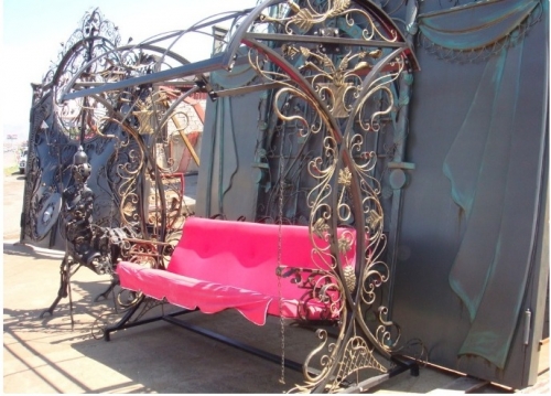 Садовые качели, качели для сада, качели зонты садовые, защитные тенты